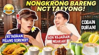 Taeyong NCT Mabuk Durian Bareng Jerome Polin, Ekspresinya Bikin Ngakak
