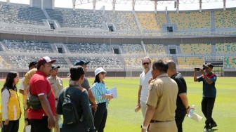 FIFA Kembali Cek Stadion GBT, PSSI Jatim: H-14 Piala Dunia U-17 2023 Harus Steril