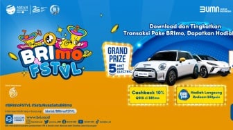 BRImo FSTVL 2023 Hadirkan Mobil Listrik Keren Untuk Nasabah BRI