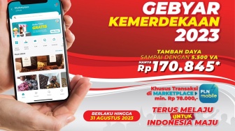 Promo Nyalakan Kemerdekaan, PLN Tawarkan Diskon Spesial Tambah Daya Hanya Rp170.845