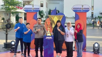 Surabaya dipilih FIBA untuk menyosialisasikan pertandingan Piala Dunia Basket 2023.