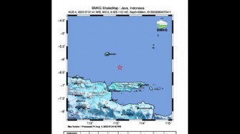 Gempa Bermagnitudo 5,5 Guncang Bangkalan Jatim!