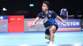 Terhenti di Perempat Final Denmark Open 2023, Anthony Ginting Bertekad Tingkatkan Performa