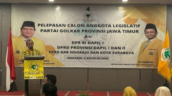 Sarmuji Ingatkan Sesama Caleg Partai Golkar untuk Tidak Kanibal