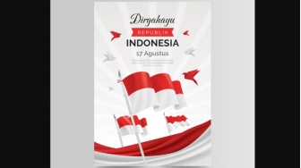 30 Pamflet 17 Agustus Desain Kekinian Gratis, Siap Di-download