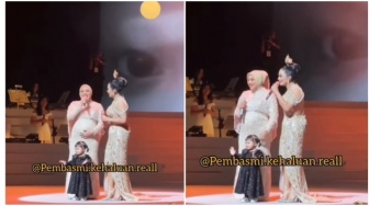 Aurel dan Kris Dayanti Duet di Panggung, Tingkah Ameena Bikin Salfok: Gemes!