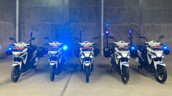 Dishub DKI Jakarta Gunakan Motor Listrik Sebagai Kendaraan Patroli