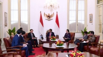Gelaran AIPA ke-44, Delegasi Parlemen ASEAN Kunjungi Presiden Jokowi