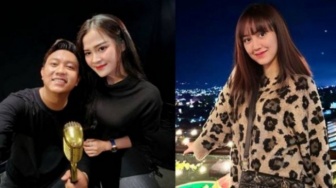 Panas Dikalangan Warganet, Happy Asmara Foto Bareng Denny Caknan dan Bella Bonita: Obrolannya Bikin Adem