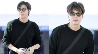 Inspirasi 5 OOTD Sweater Pria ala Lee Min Ho, Kasual Tapi Mencuri Perhatian