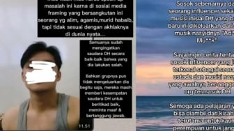 Geger! Artis Nasyid DH Diduga Suka Kirim Foto Kemaluan ke Cewek yang Mau Diajak Taaruf