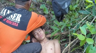 Bocah yang Hilang di Hutan Dlingo Ditemukan Selamat Dalam Kondisi Lemas di Bukit Ceme