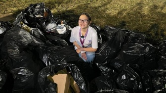 Prilly Latuconsina Ingin Kibarkan Bendera Merah Putih di Dalam Laut, Malah Jadi Salah Fokus ke Sampah Plastik