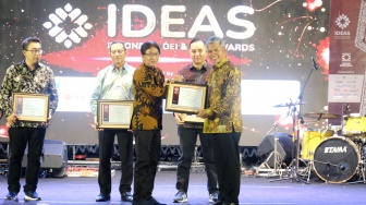 PT Semen Gresik Borong 2 Penghargaan Bergengsi Ajang IDEAS 2023 di Belitung