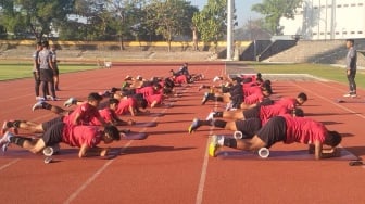 Timnas Indonesia U-17 Hadapi Persis Solo Pada Uji Coba di Stadion Sriwedari