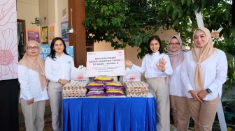 Kompak Tangani Stunting, IIP BUMN Salurkan Bantuan Program Cegah Stunting di Sulsel