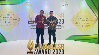 Mantap! Pertamina Patra Niaga RJBT Raih Penghargaan Platinum dan Gold di Ajang TJSL & CSR Award 2023