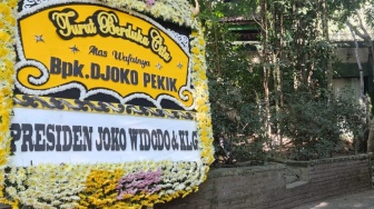 Pelayat Berdatangan ke Rumah Duka Djoko Pekik, Presiden Jokowi Ucapkan Dukacita