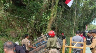 Diangkut Pakai Pick Up, Mobil Rombongan Pramuka di Bulukumba Kecelakaan, 2 Siswa Koma