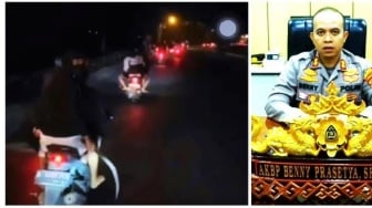 Viral Video Sekelompok Pelajar Konvoi Bawa Senjata Tajam di Pringsewu, Ini Penjelasan Polisi