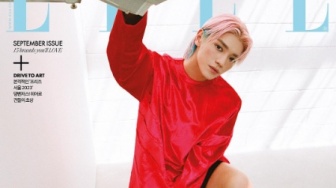 Jadi Model Majalah ELLE, Taeyong NCT Tebar Pesona Lewat Busana Penuh Warna