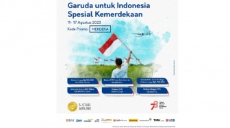 Promo 17 Agustus 2023 dari Garuda Indonesia, Potongan Hingga Rp 780 Ribu!