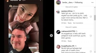 Lady Nayoan Maafkan Rendy Kjaernett saat Ultah, Netizen Beri Pesan Ini ke Syahnaz Sadiqah