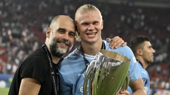 Guardiola Akui Erling Haaland Harusnya Menang Ballon d'Or 2023, Singgung Lionel Messi