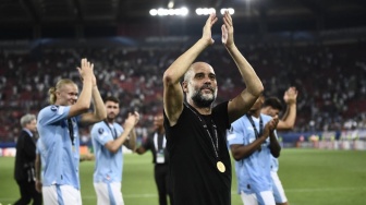 Rekor! Pep Guardiola Jadi Pelatih Pertama yang Juara Piala Super Eropa Bareng 3 Klub Berbeda