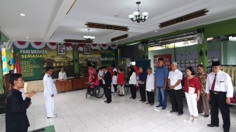 Forum Difabel Demokrasi Kota Yogyakarta Gelar Upacara HUT ke-78 Indonesia, Harapkan Pemenuhan Hak Politik