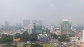 Ayo Pakai Masker, Kualitas Udara Jakarta Kamis Pagi Masuk Kategori Tidak Sehat