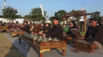 Ratusan Pengrawit Buka Internasional Yogyakarta Gamelan Festival