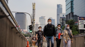 Heru Budi Minta Masyarakat Pakai Masker Saat ke Luar Rumah, Kasus ISPA di Jakarta Naik 31 Persen