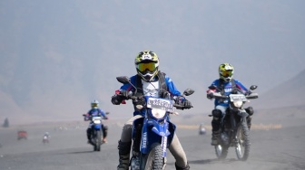 Gaspol! Yamaha WR 155 R Trabas Lautan Pasir Gunung Bromo