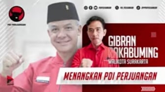 PDIP Dinilai Curi Start Kampanye, Video Gibran Cs Minta Masyarakat Pilih Ganjar Bertebaran di Medsos