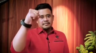 Gibran Cawapres Prabowo, Bobby Nasution Sebut Mudah-mudahan Tak Dilema Jadi Jurkam Ganjar Pranowo-Mahfud MD