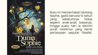 5 Rekomendasi Buku Filsafat untuk Pemula, Ada Dunia Sophie!