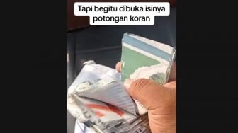 Keterlaluan! Tukang Becak di Solo Kena Prank Pemberian Amplop Shadaqah: Isinya Potongan Koran