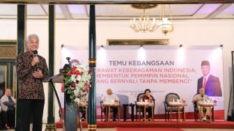 Ganjar Bicara Gagasan Kemakmuran hingga Kesehatan untuk Berlari Menuju Indonesia Emas 2045