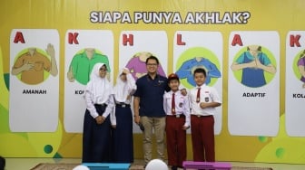 Pupuk Indonesia Tanamkan AKHLAK Sejak Dini Melalui Program AKAR Goes To School