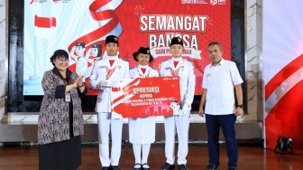 Kobarkan Semangat Bangsa, BRI Beri Dana Apresiasi untuk Paskibraka Nasional