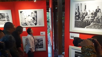 Kunjungi Omah Petroek di Sleman, Megawati Soekarnoputri dan Ganjar Pranowo Saksikan Pameran Bung Karno