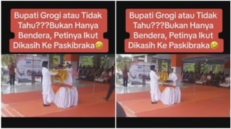 Serahkan Bendera Beserta Petinya, Bupati Maluku Tengah Ini Beri Klarifikasi