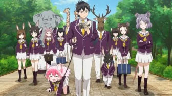 Sinopsis Anime 'Murenase! Seton Gakuen', Definisi Manusia adalah Binatang