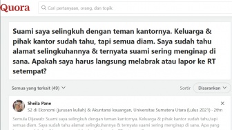 Suami Selingkuh dengan Teman Kantor, Langsung Labrak Saja atau Lapor ke RT Setempat Dulu Ya?