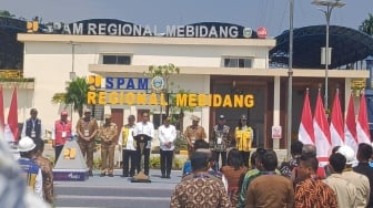 Jokowi Resmikan SPAM Regional Mebidang, Telan Anggaran Rp 948 Miliar