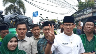 Jawab Peluang Duet dengan Ganjar Pranowo di Pilpres 2024, Sandiaga: Tinggal Menunggu Restu