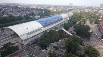 Intip Fasilitas Stasiun LRT Jabodebek