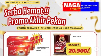 Naga Swalayan Beri Promo Akhir Pekan, Cek Produknya di Sini