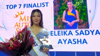 Deleika Sadya Ayasha, Top 7 Finalist Miss Auto Show GIIAS 2023 Senang Bisa Belajar Dunia Otomotif Sekaligus Asuransi